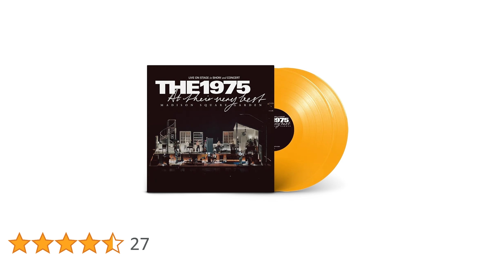 THE 1975 At Their Very .アナログ盤レコードLPVinyl At Their Very Best (Madison Square Garden)- The 1975 Orange