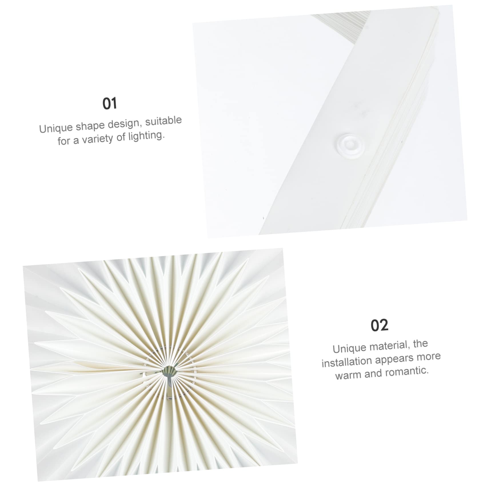 Artibetter 3pezzi Lampadario Sospensione Geometrico Paralume Nordico Decorativo Per Lampade Soffitto Stile Elegante e Moderno Accessorio Chic Per Arredare La Casa