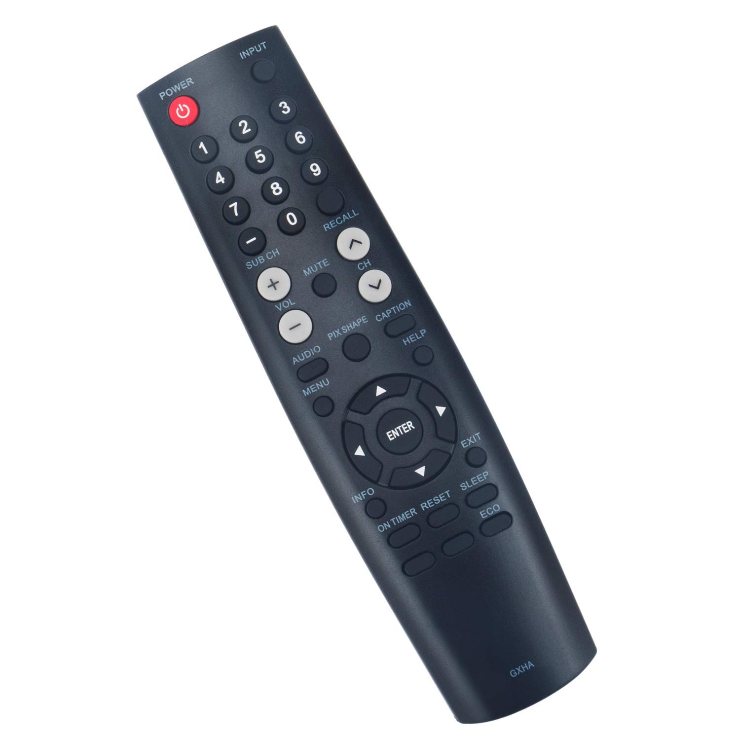GXHA GXBA FXTB GXEB 交換用リモコン 対応機種: Sanyo TV FVD5833 DP50843 DP58D33 DS24425 DS27225 DS27425 DS32225 VM2751 AVM2751S CLT-1554 Amazon | GXHA GXBA FXTB GXEB 交換用リモコン 対応機種: Sanyo TV