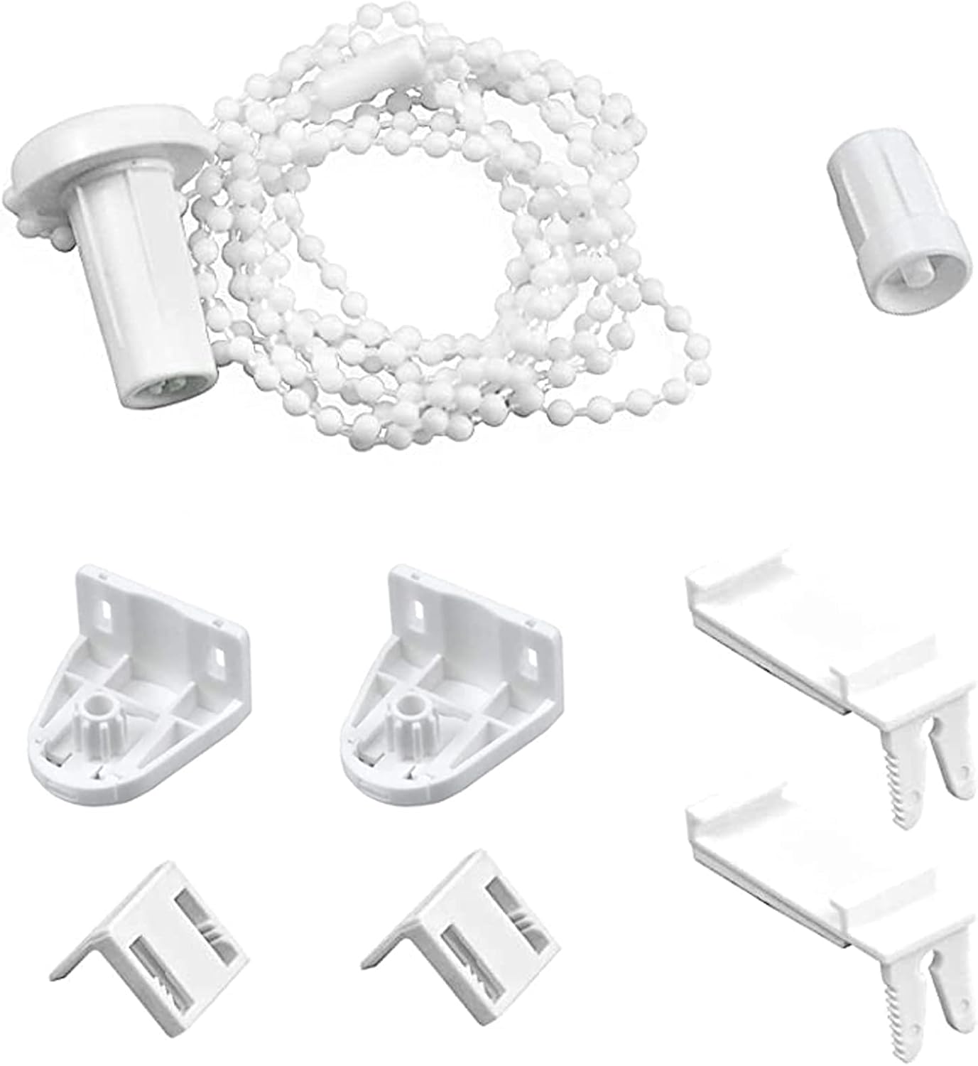 2 Sets 17 mm Clutch Blind Chain Adjustable Bead Roller Blind Side