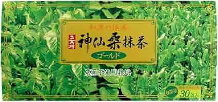 Amazon | お茶村 神仙 桑抹茶 ゴールド 3g 30包 入り 桑の葉
