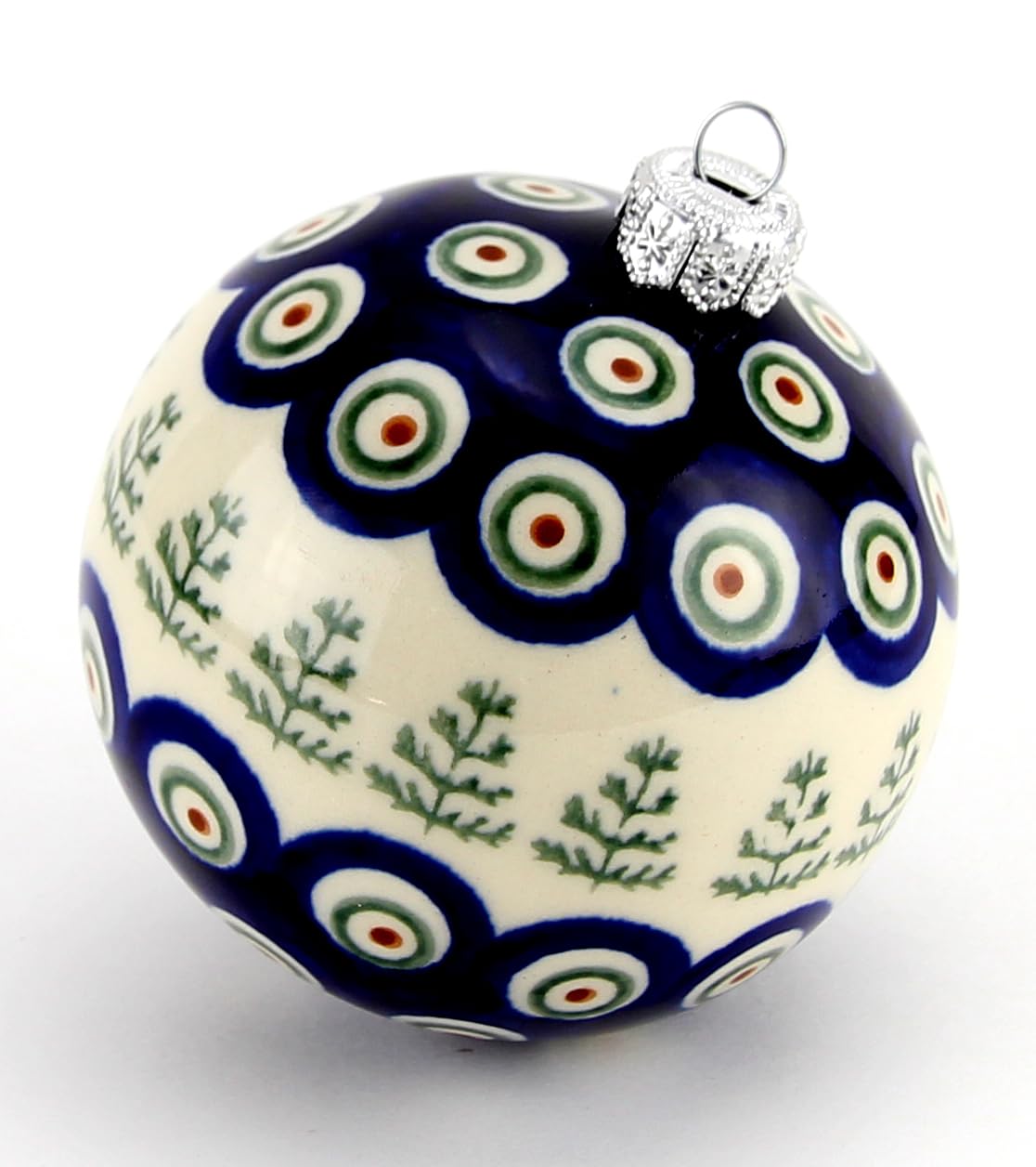 Amazon.com: Polish Pottery Market Hanging Christmas Ball Ornaments ...