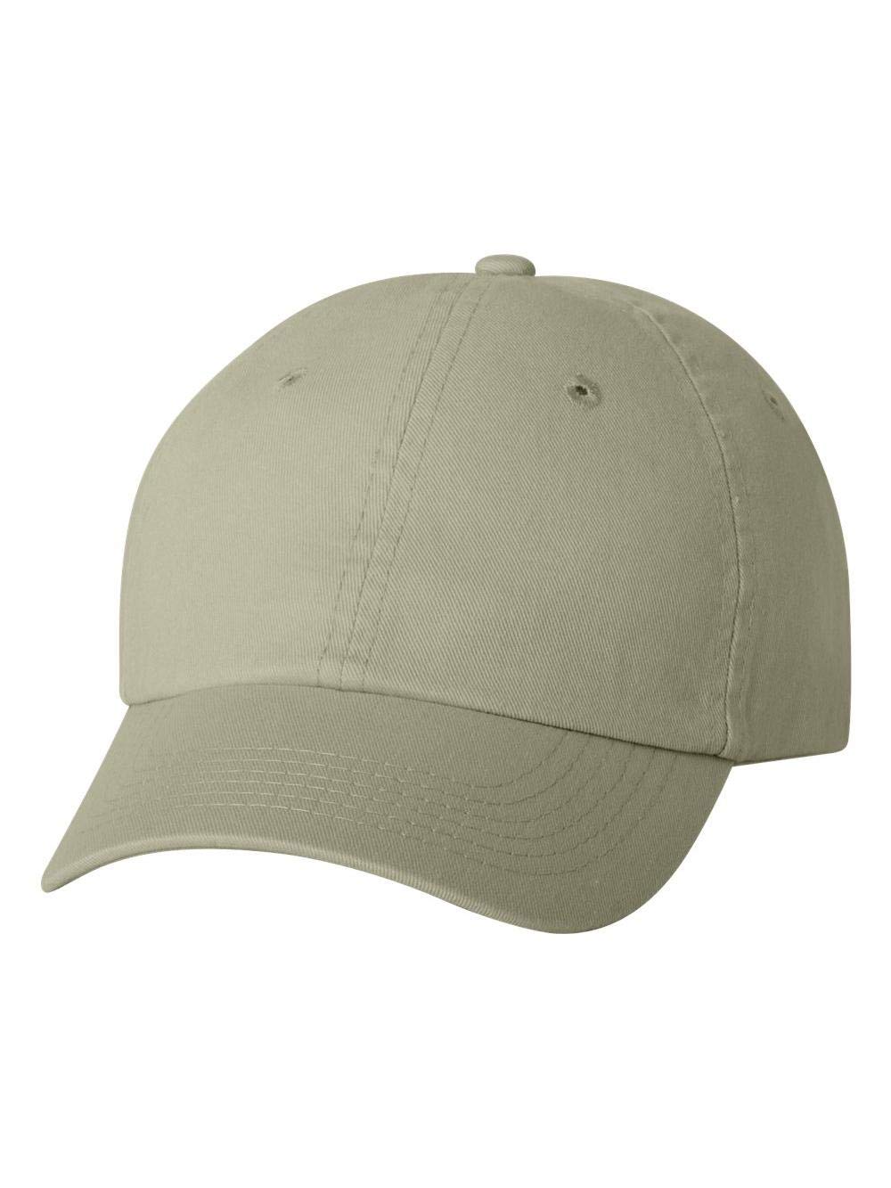 Valucap - Small Fit Bio-Washed Dad Hat - VC300Y - Adjustable - Khaki