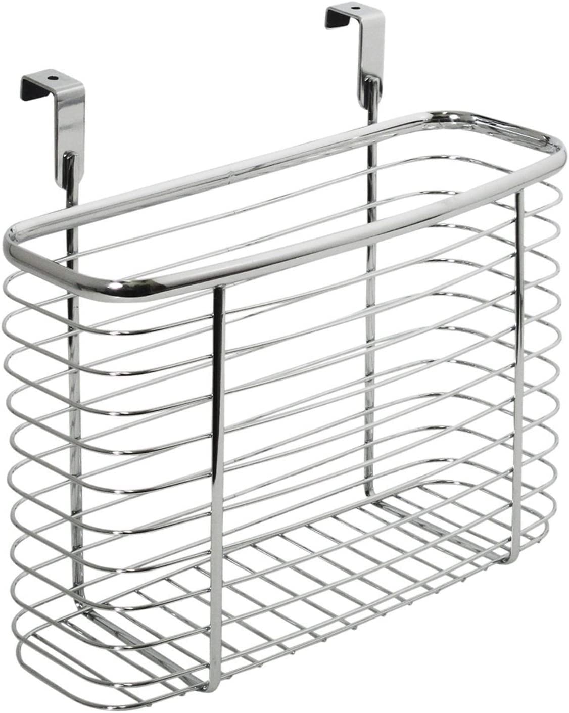 Narrow Over The Cabinet Basket Bathroom Shower Rack Caddy Storage Organiser