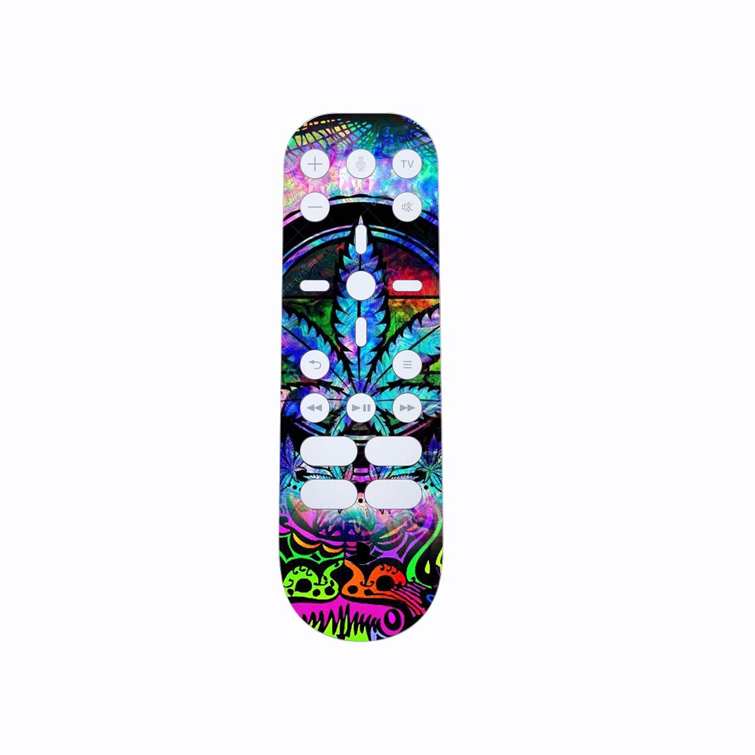 PlayVital Skin Sticker for PS5 Controller, Sticker for PS5 Console Disc Edition & Charging Station & Headphones & Remote Control - Psychedelic Sheet - 5