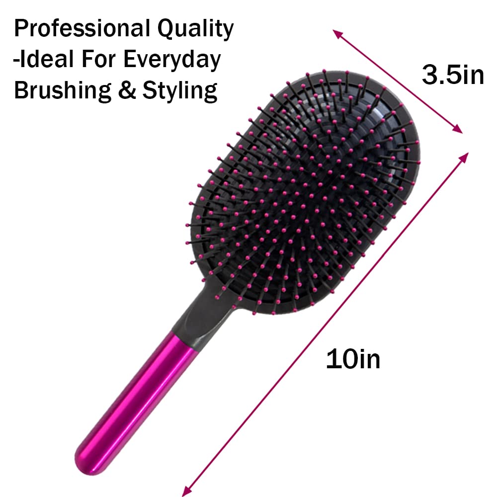 Spazzola per capelli professionale per districare, asciugare e lisciare la spazzola per capelli grande per tutti i tipi di capelli, spazzola per capelli da donna