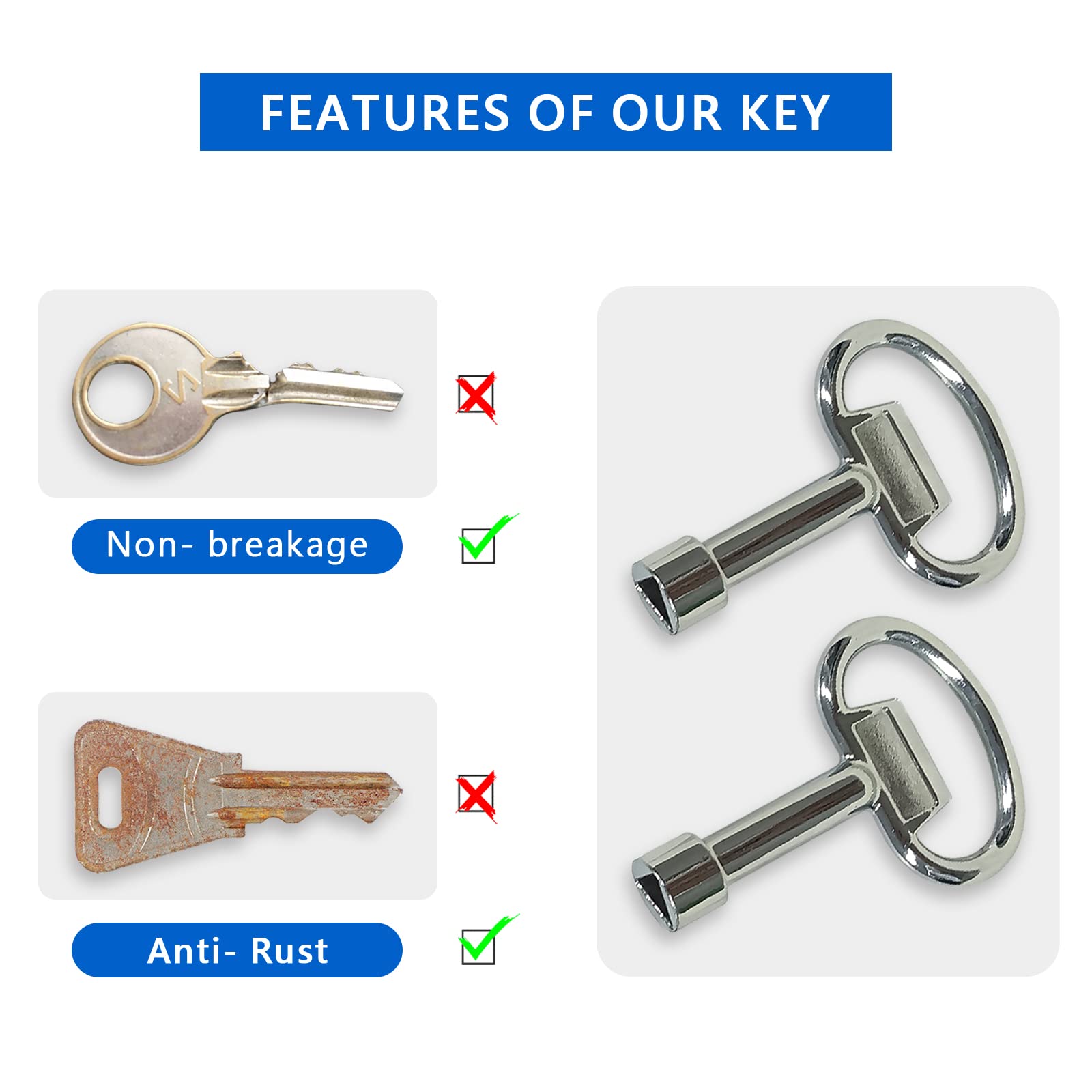 Electrical Box Installation Accessories (2PCS Key)