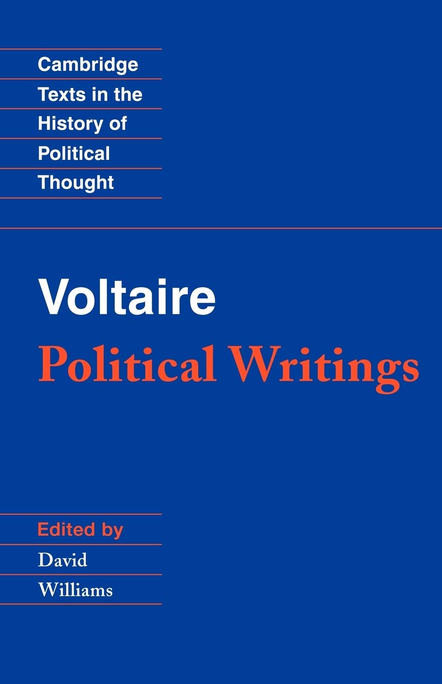 Voltaire: Political Writings (Cambridge Texts in the History of Political Thought)