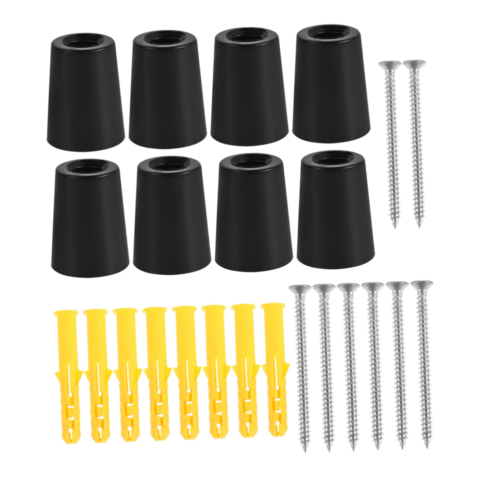 BESTonZON Snowboard -Mounted Ski Storage Vertical Ski Hanger Snowboard Hanger for Garage Sturdy Construction Easy to Assemble