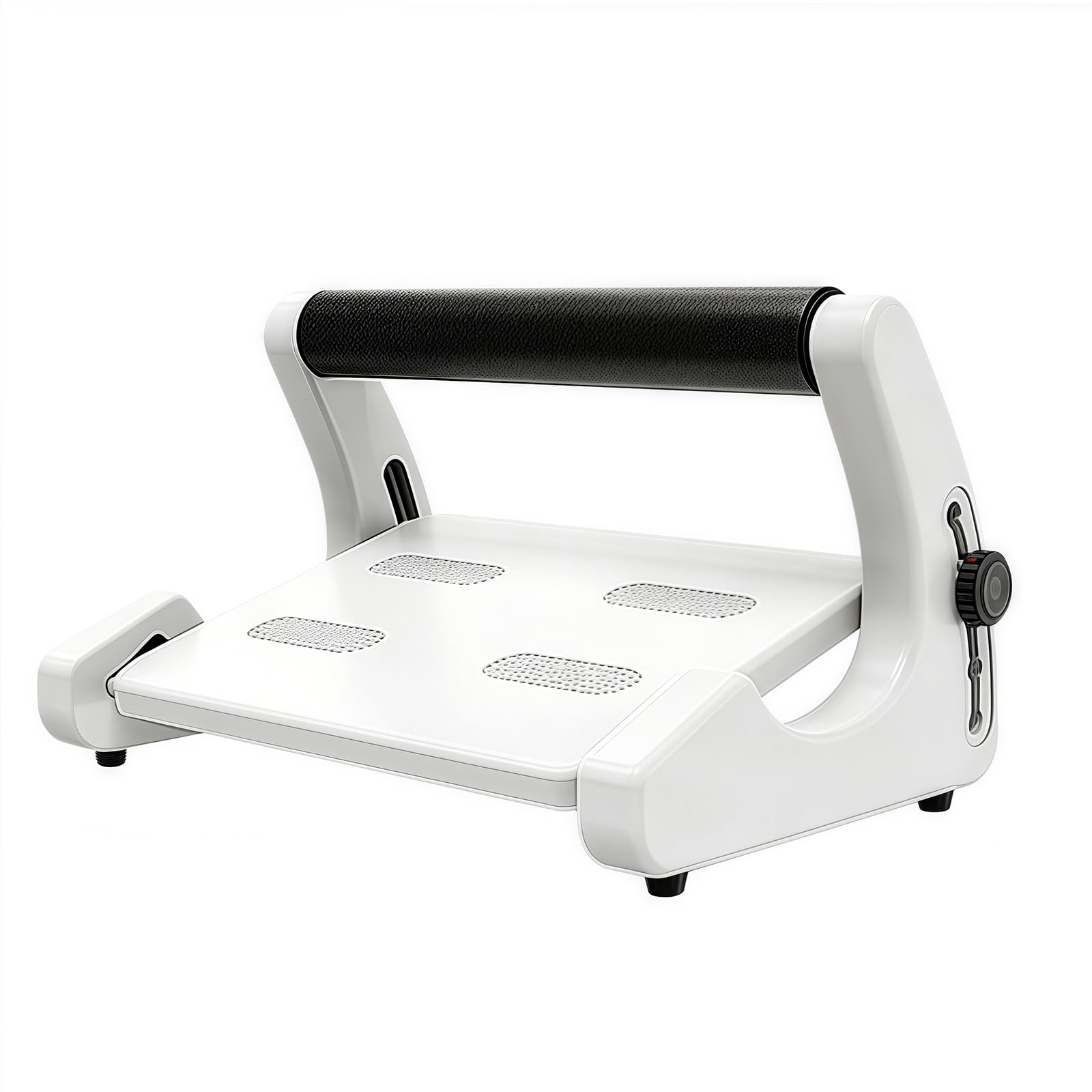 Reposapiés Multiángulo Regulable, Taburete Ergonómico Bajo Escritorio