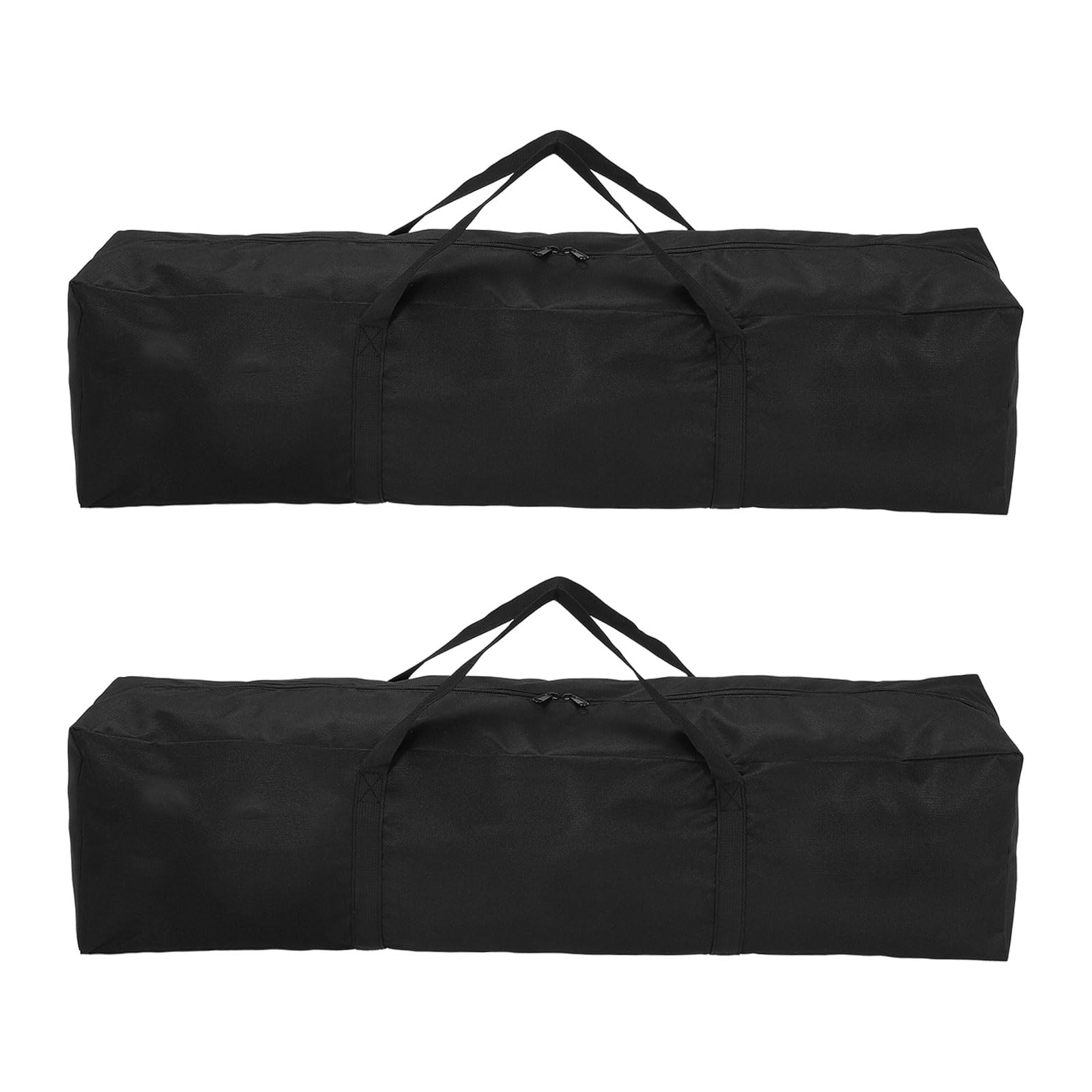sourcing map 2pcs Camping Chair Replacement Bag 31.5" x 7.9" Folding Chair Carry Oxford Cloth Storage Tent Bag with Handle Strap for Travel Outdoor Camping Sports, Black