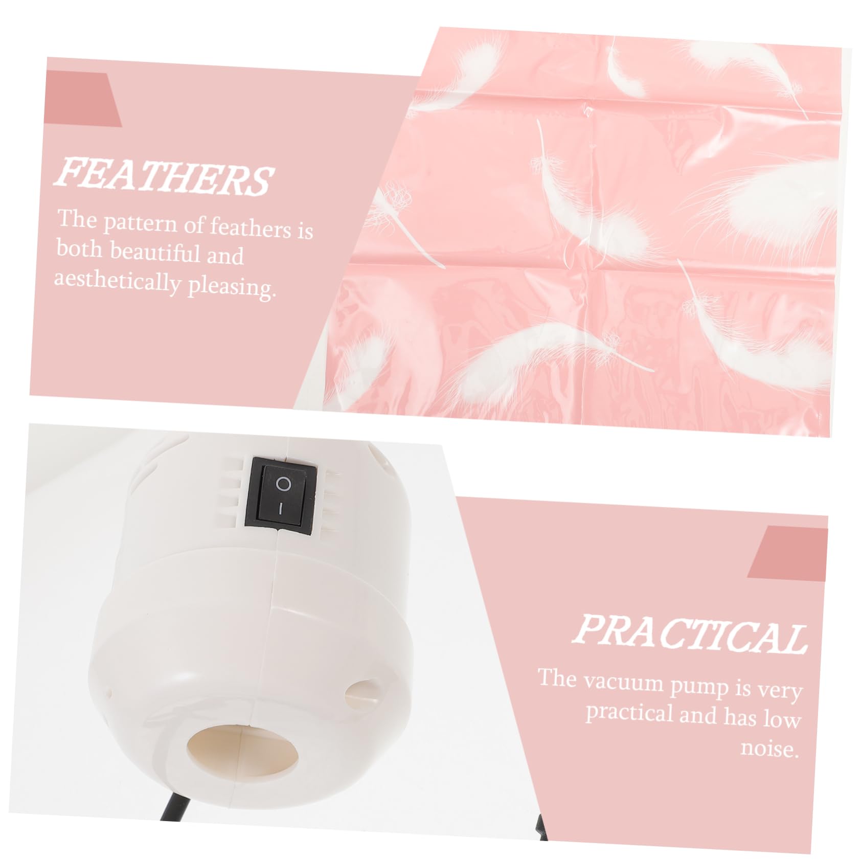 PRETYZOOM Bolsas De Compresión Al Vacío Para Guardar Ropa De Cama Contenedor De Almacenamiento De Resistente Bolsa De Vacío Hogar Para Ropa Edredones y Colchones