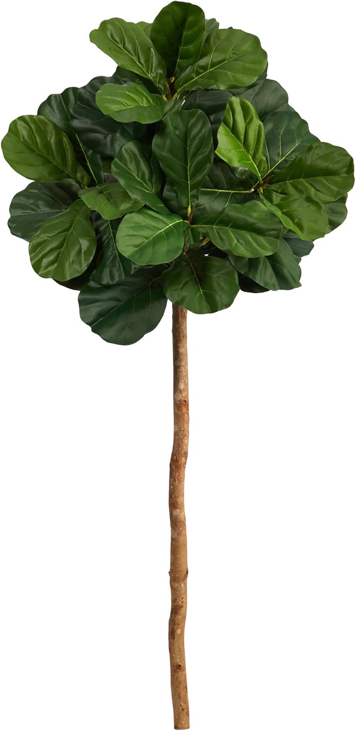 Nearly Natural 4.5ft. Fiddle Leaf Artificial Tree (No Pot)