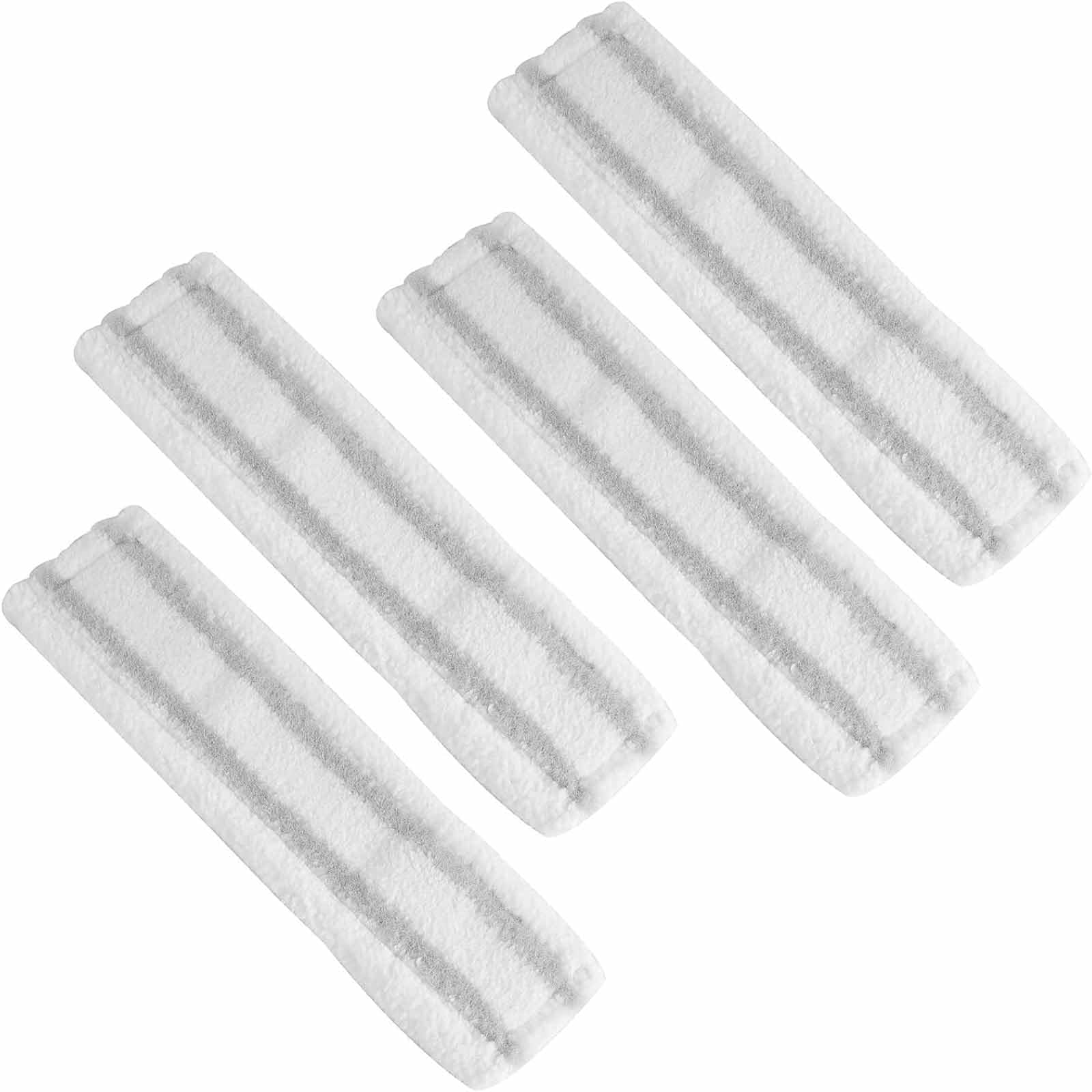 Gqunit Karcher Microfibre Mop Covers For Wv1, Wv2, Wv5 Window Vacuum, Replacement Cleaning Cloths (Pack Of 4)