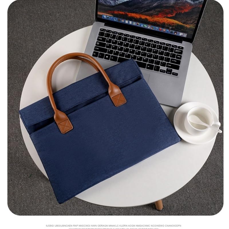 borse messenger valigetta in pelle per gli uomini 13-16 pollici borsa del computer portatile Attache caso per lavoro viaggio lavoro avvocato borsa per computer