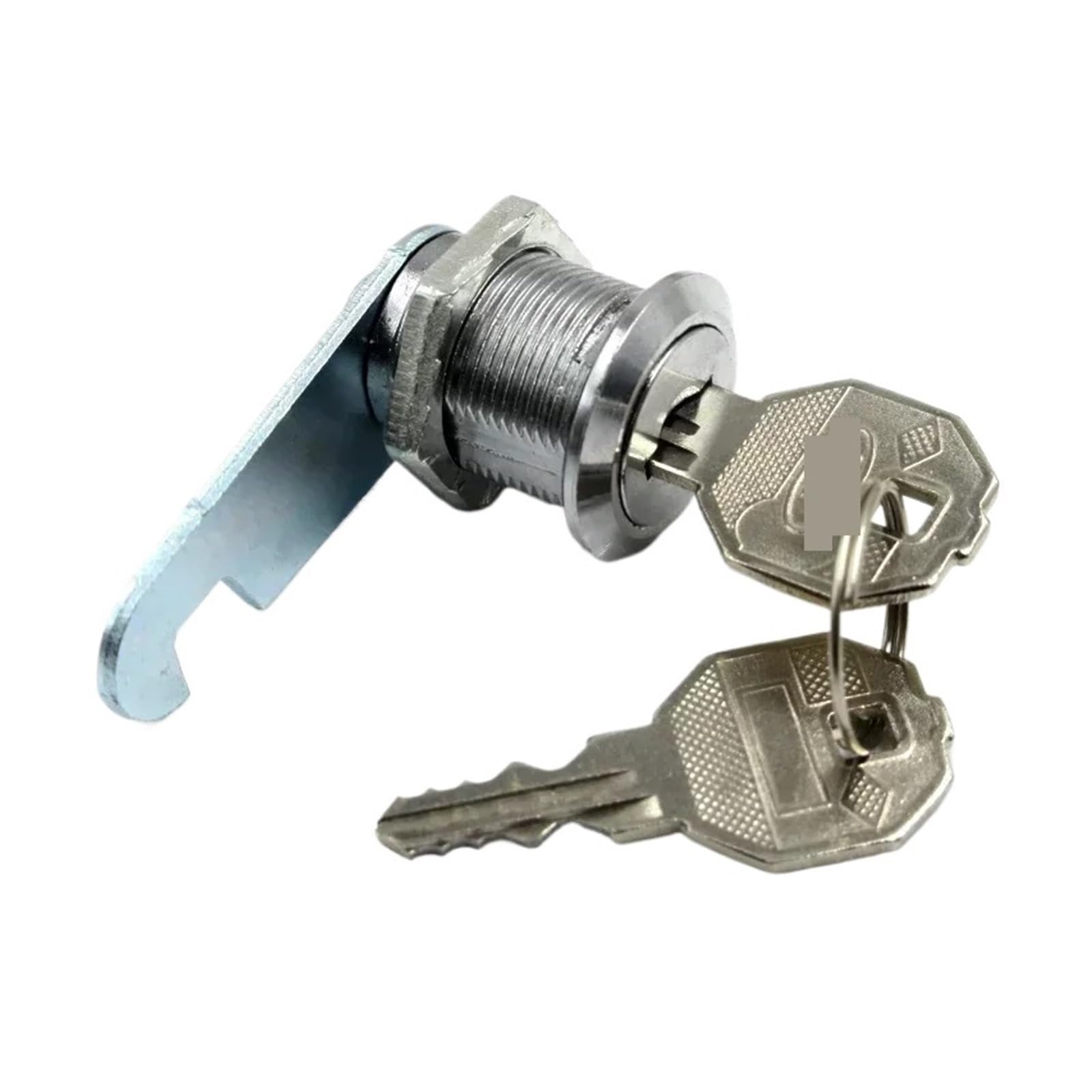 Fonhndg One Color Cabinet Locks Cam Lock With Metal Key For Door Mailbox Cabinet Tool Box Gym Locker Furniture Drawer Hardware(Key Alike X 20Mm)