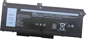 63Wh RJ40G Batterie Pour Dell Precision 15 3560 Latitude 14