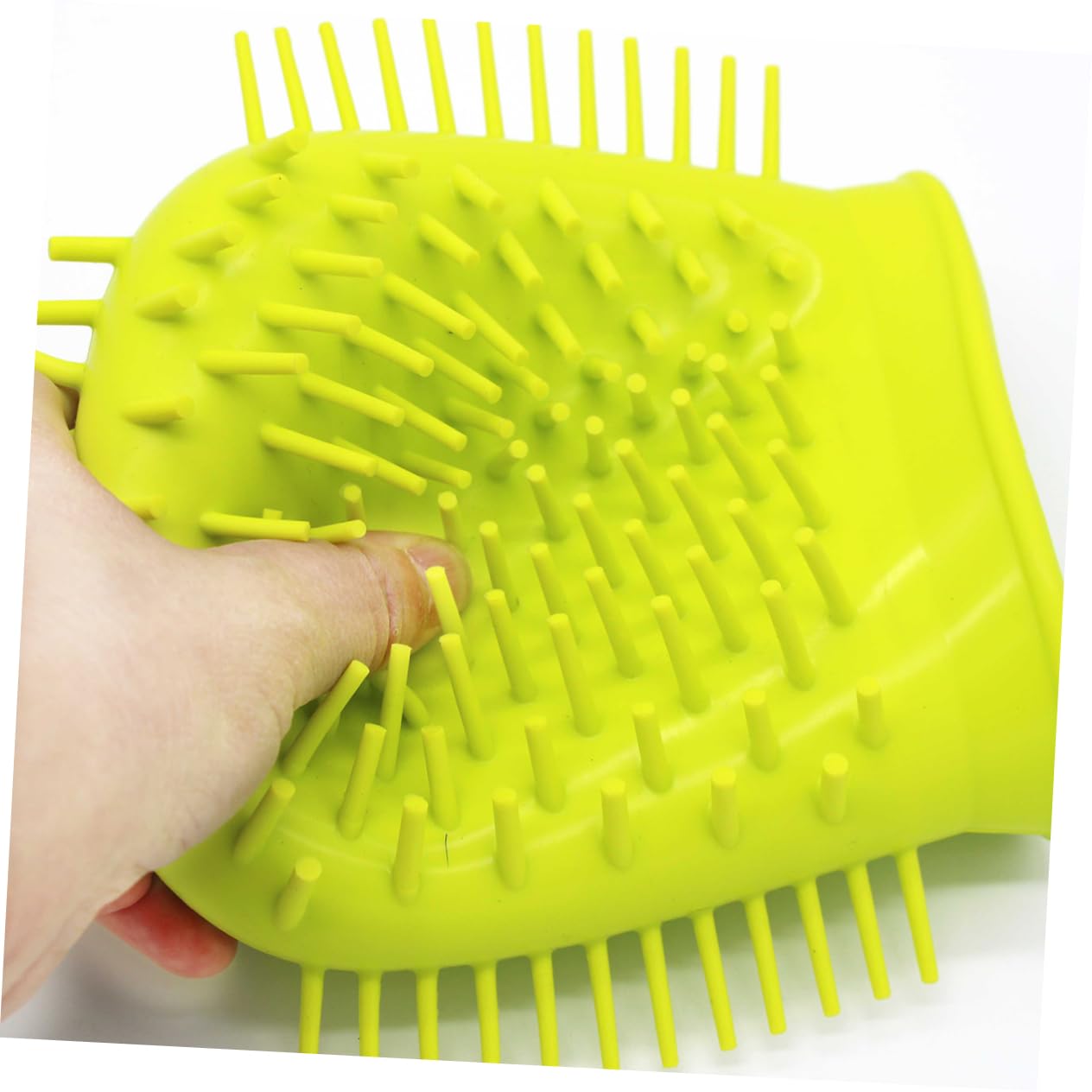 BESPORTBLE 2stücke Dual Purpose Silikon Pfotenreiniger Für Hunde Pet Footbath Tool Mit Massagefunktion Flexibles Material Grünes Design Zur Sanften Reinigung Und Massage Der Hundepfoten