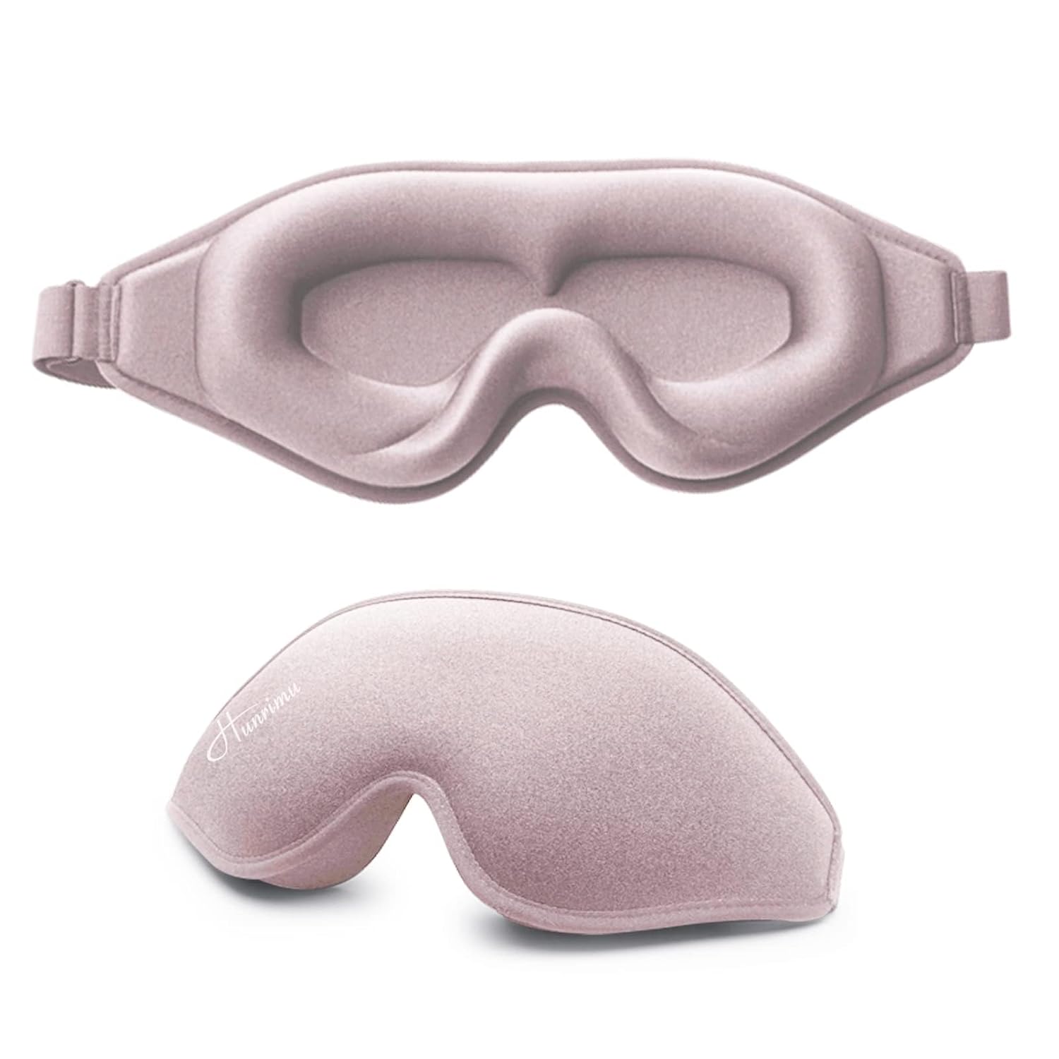Hunrimu Sleep Eye Mask for Women Men Soft and Comfortable Night Eye Mask for Sleeping 3D Blockout Eye