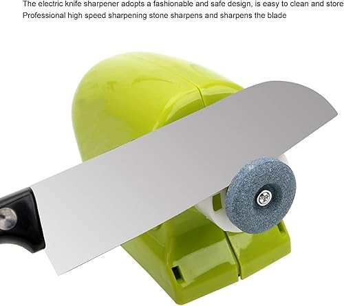 Miniatura 6 de Pwshymi Afiladores de cuchillos eléctricos, para cuchillos de cocina, afilador automático de cuchillos de cocina, kit de electrodomésticos de cocina