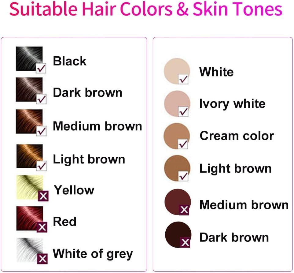 Epilatore Luce Pulsata per Donna Professionale Laser Depilatore con 500000 Impulsi di Luce per Viso Corpo Gambe Ascelle Zona Bikini - IPL Depilazione Macchina - Immagine 5