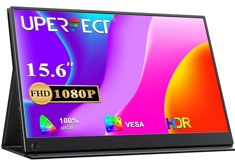 UPERFECT 15.6インチ モニター 1080p 144hz Amazon.co.jp: モバイルモニター タッチパネル UPERFECT 15.6