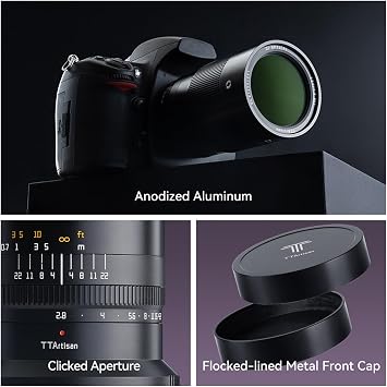 TTArtisan 100mm F2.8 2X Macro Full Frame Manual Focus for L-Mount 2X Magnification Prime Lens T TL TL2 CL SL SL2 FP FPL S1 S1M S1R S1RM S1H S1K S5 Series Cameras Lenses