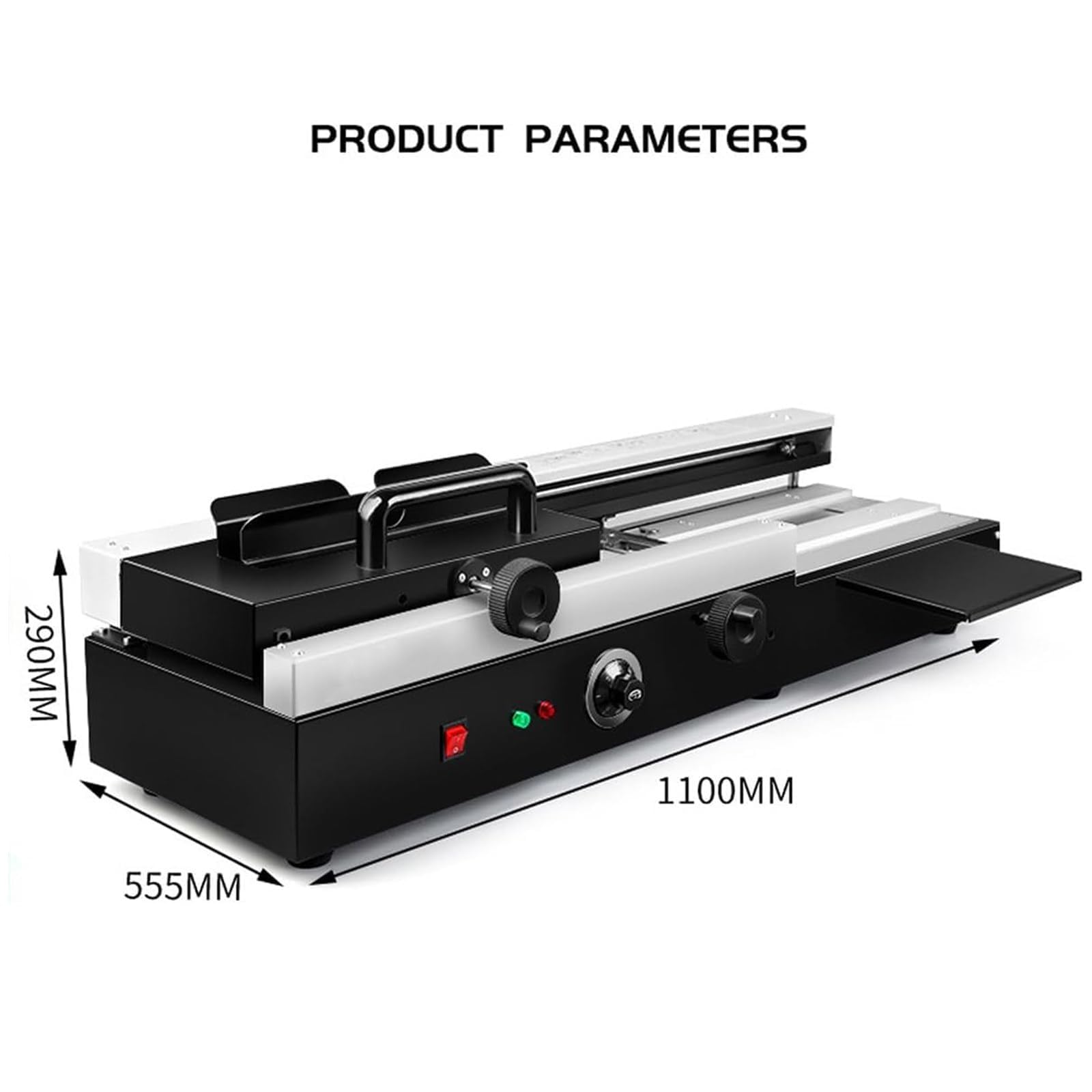 Encuadernadora De Escritorio Para Libros A4, Encuadernadora De Papel Para Libros Con Pegamento Termofusible 1200w, Espesor De Encuadernación Con Pegamento 4cm, Longitud De Encuadernación Pegada