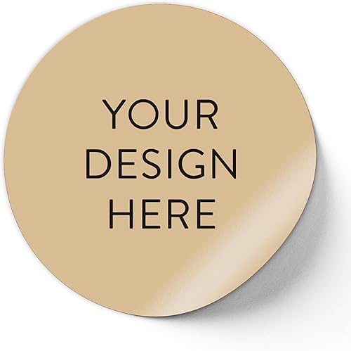 Vista 822 de DayStar Custom Signs & Design - 100 adhesivos de vinilo personalizables, con texto, imagen, diseño y logotipo; adhesivos para logotipo de embalaje