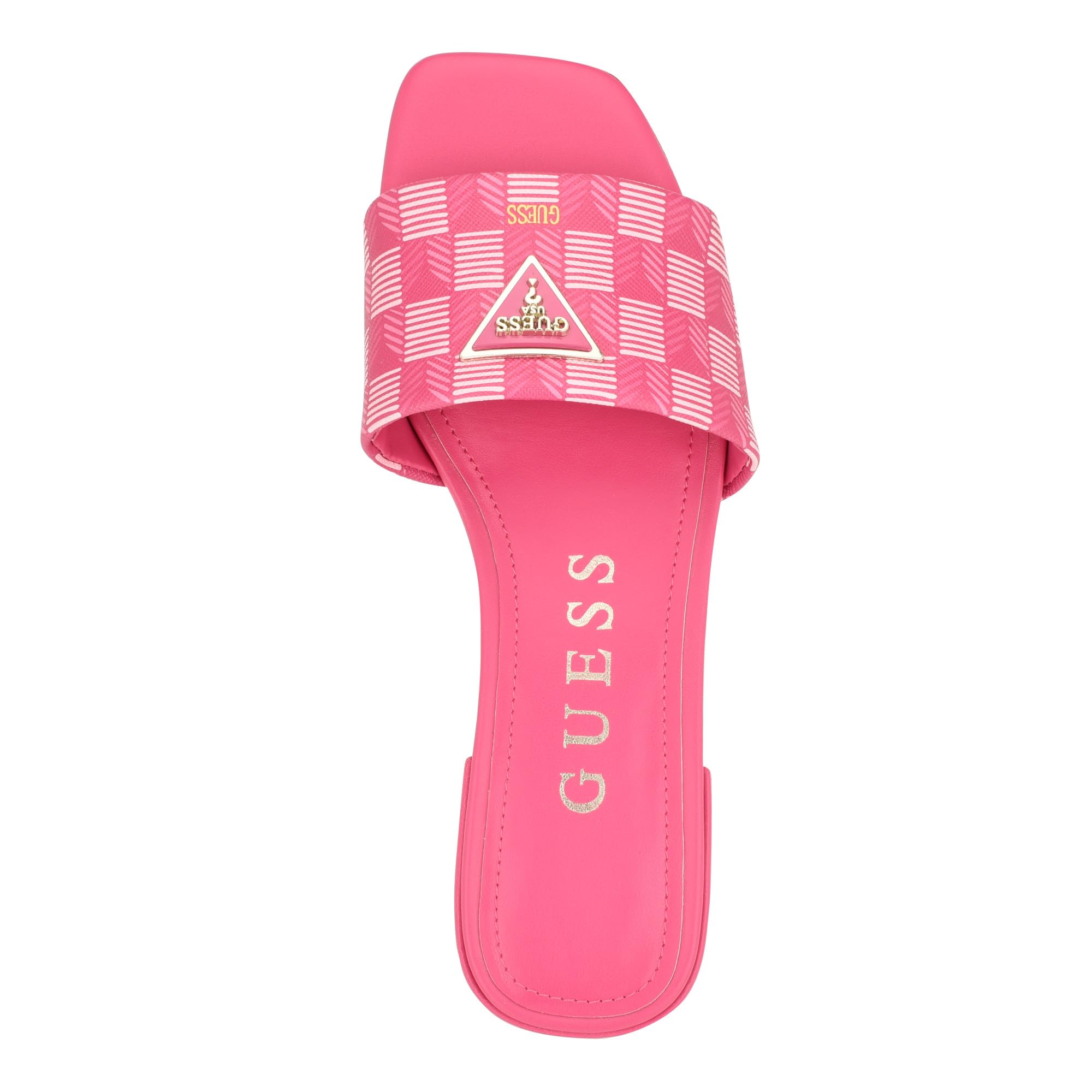 Image secondaire de Sandales Plates Fuchsia Tamed pour Femme - GUESS