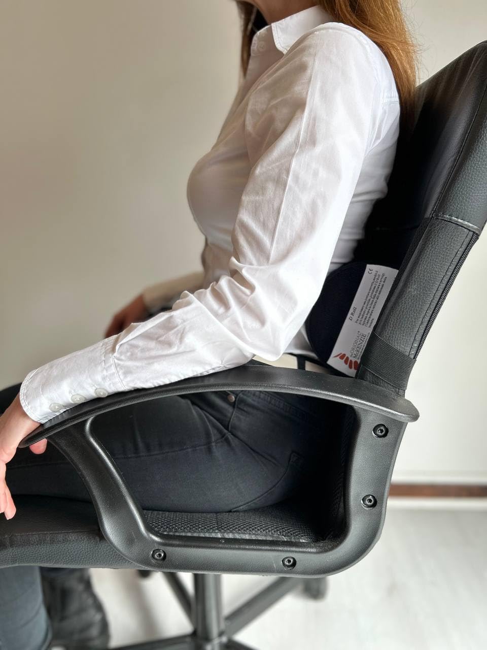 Rubytech Cuscino McKenzie. Cuscino Lombare per Auto,Sostegno Ergonomico per la schiena. Adatto per casa, Ufficio e Auto. Aiuta a correggere la Postura da seduti.