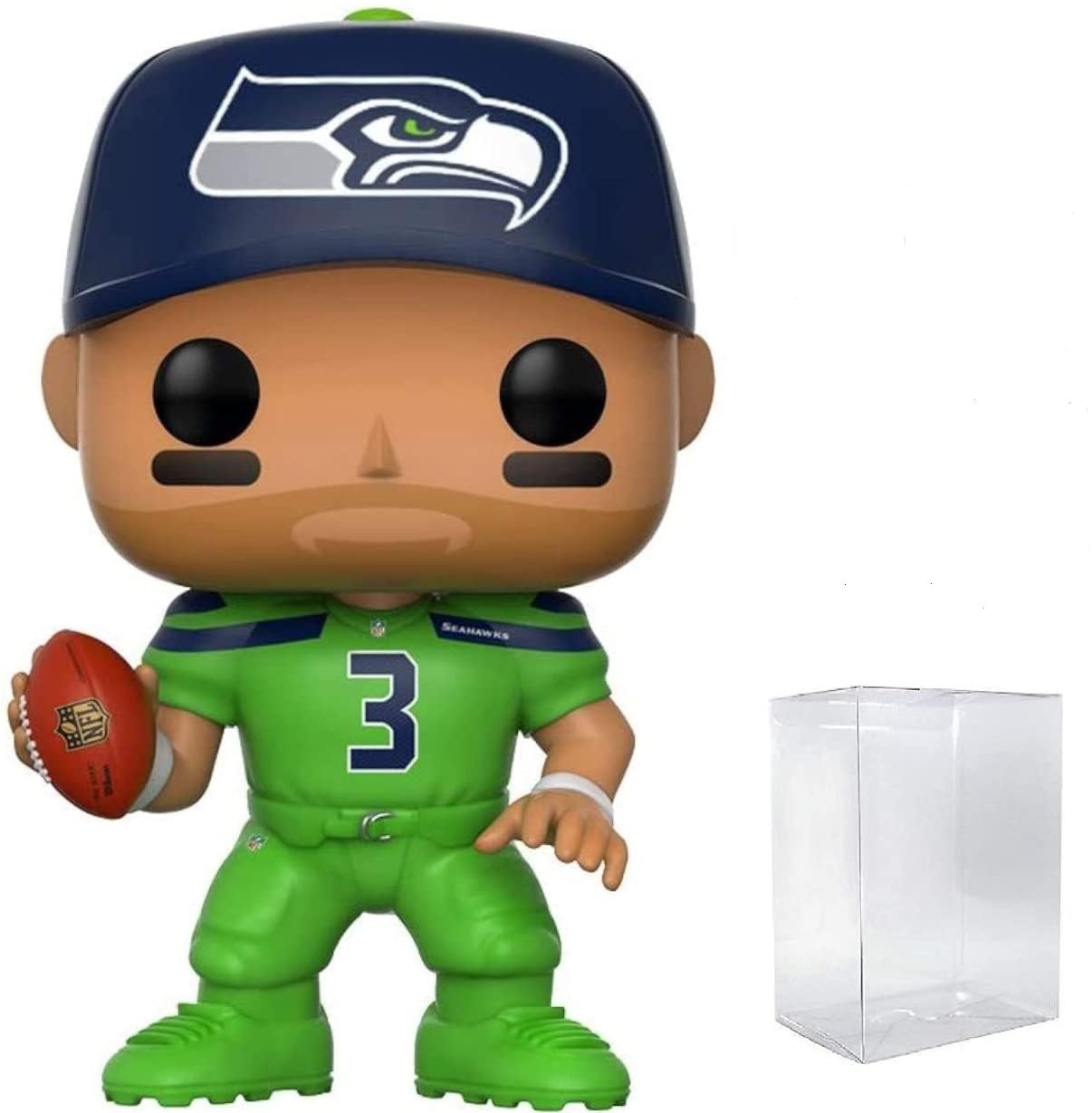 Amazon.com: POP Football: Russell Wilson (Seahawks Color Rush
