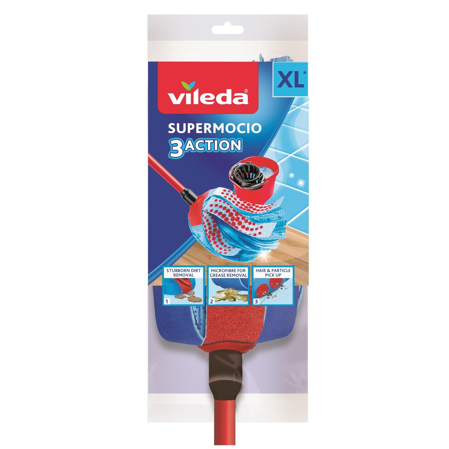 Vileda mop paskowy 3Action Velour XL