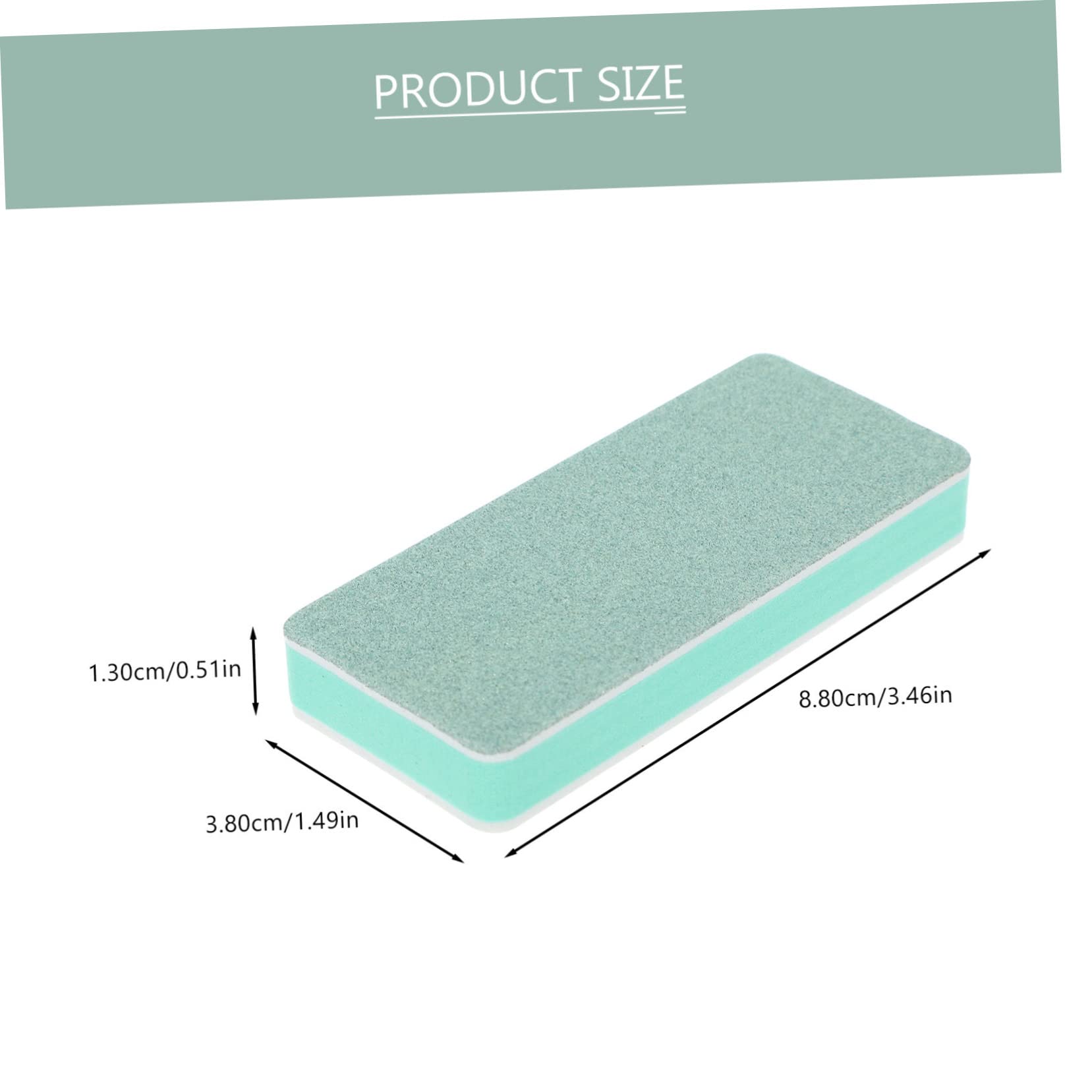 60pezzi Polishing Per Unghie Strumento Manicure e Pedicure Per Lucidatura Unghie Per e