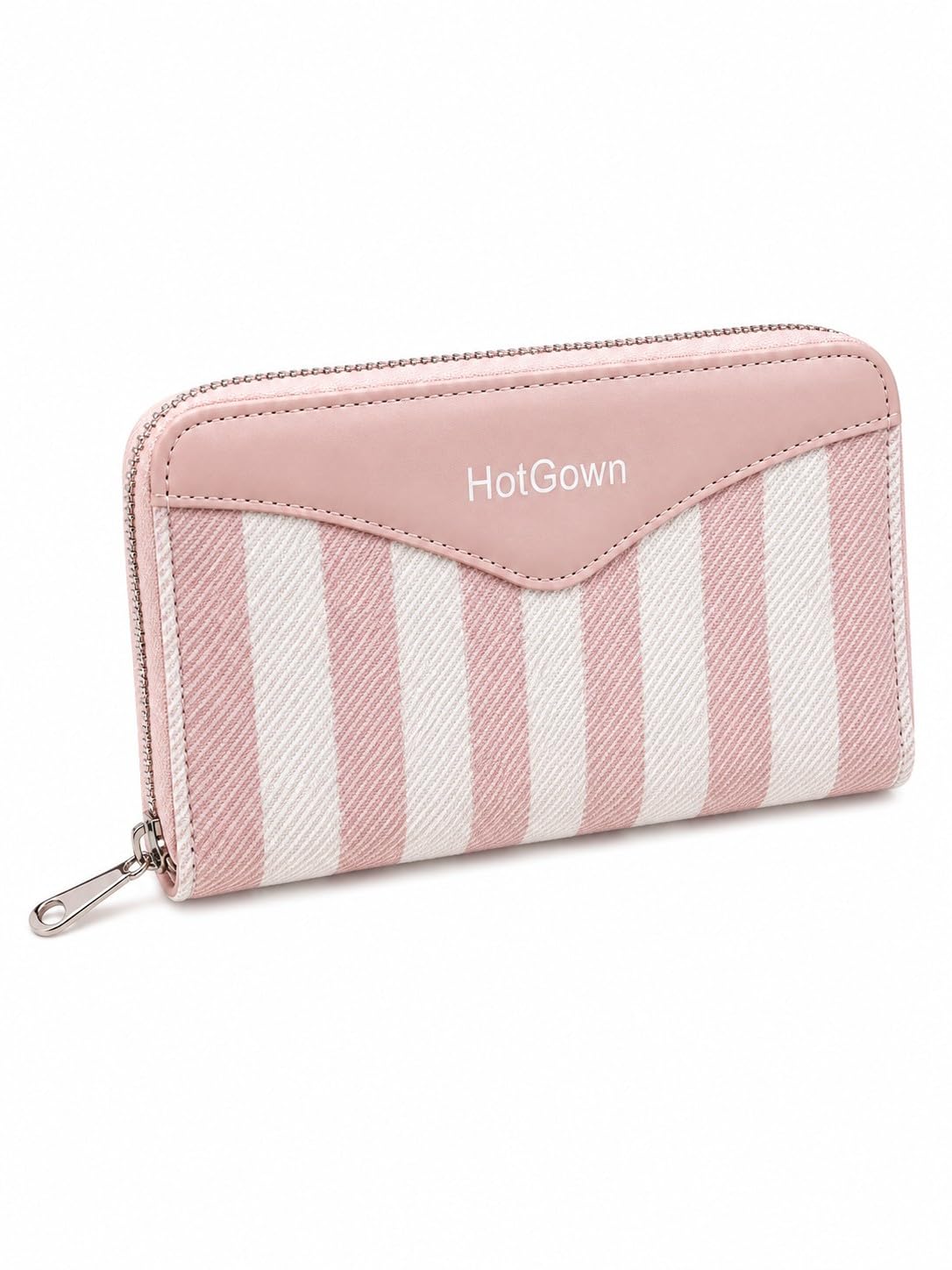 LacyLook Women's Premium Striped Zip Around Wallet | Spacious Multi Card Holder | Long Clutch Purse with Cash Compartments, Hidden Zipper Pocket & Smooth Zip Closure-image-29