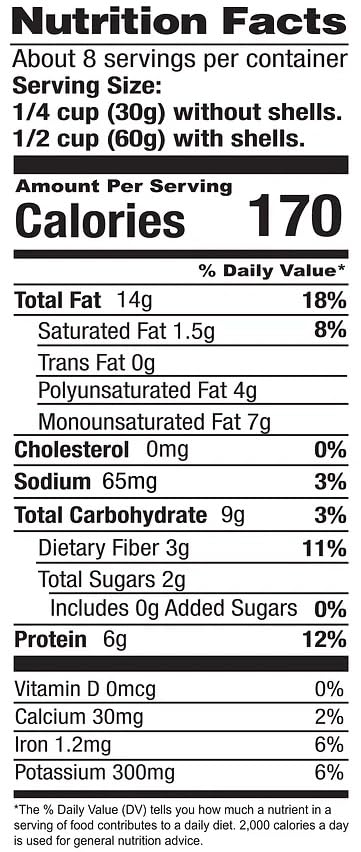Image of Lightly Salted Pistachios, Dry Roasted with Sea Salt Bag, 16 Ounce (Pack of 12)