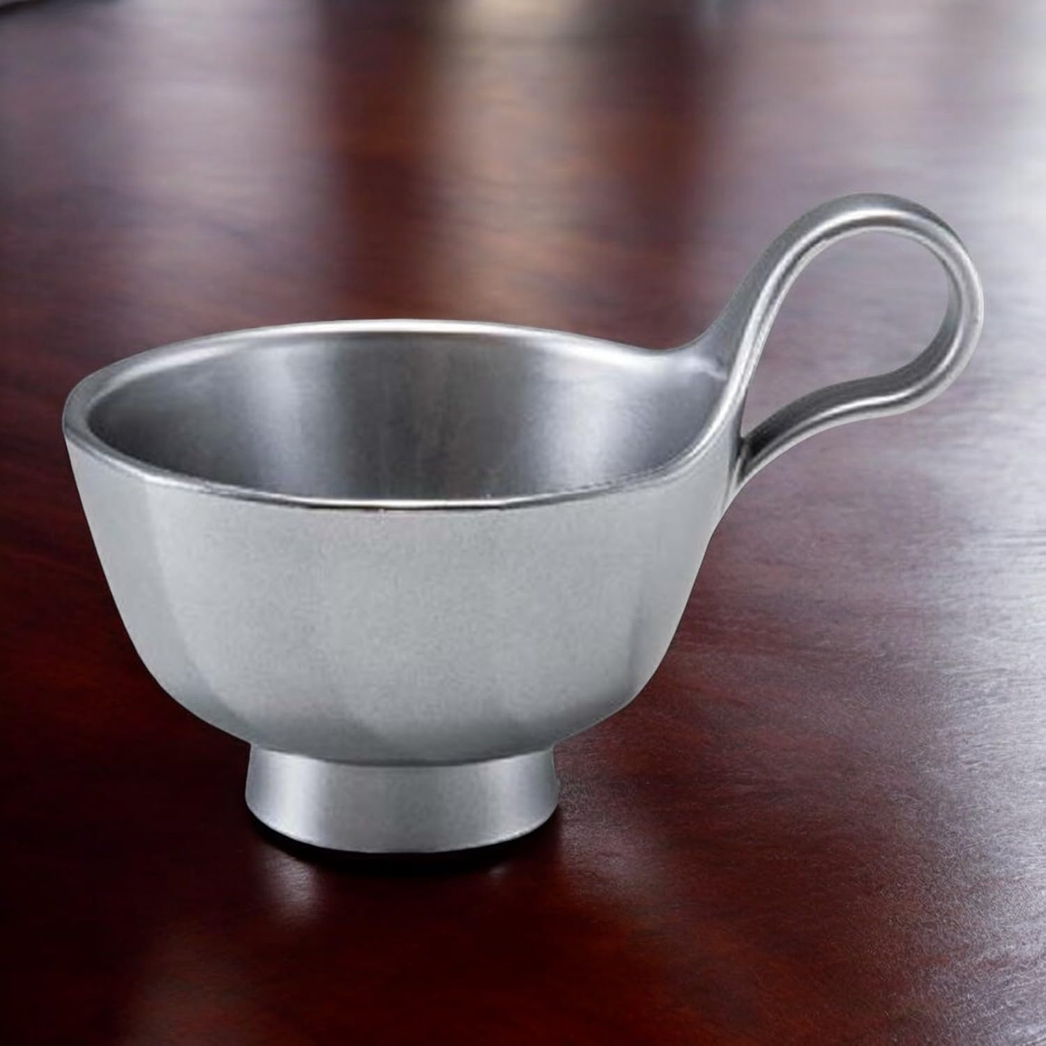 J-kitchens 6-189-2 Miso Soup Bowl, Heat Resistant, Totty, Swirl, Totally Silvery, Made in Japan