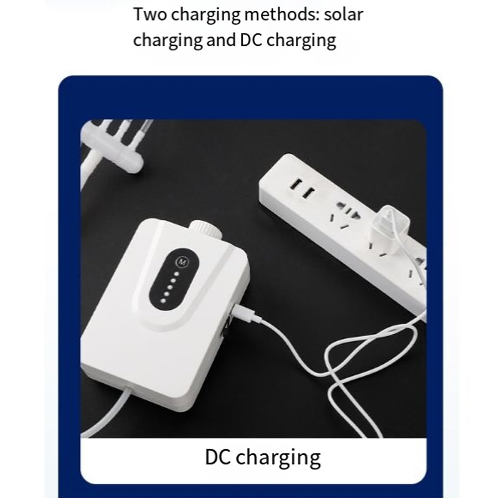 Aérateur solaire pour réservoirs comprenant 4 compresseurs d'air et une batterie de 6000 mAh fournissant de l'O2 24 fois par jour, quatre mille petits réservoirs sauvages, facile à organiser