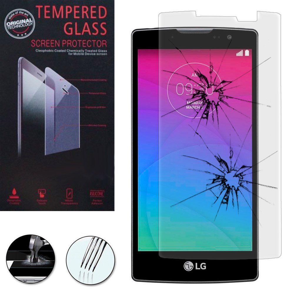 Accesorio De Protección Para Móvil LG Protector De Pantalla De Vidrio Templado Para LG Spirit 4G LTE (H440N/H420) - Transparente Y Antiarañazos Placa Base B550