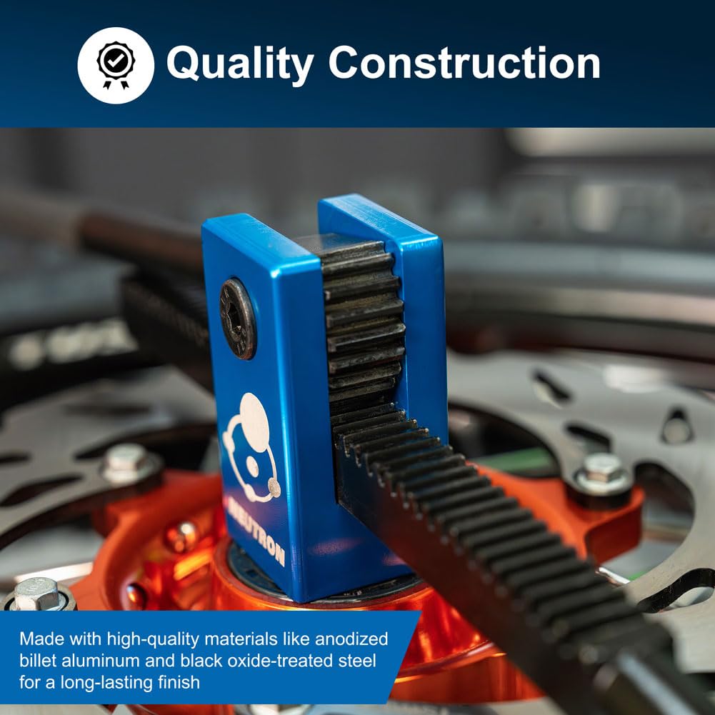 Neutron Kit de herramientas de cambio de neumáticos – Herramienta de brazo de montaje con ejes para ruedas de 16 a 21 pulgadas | Evita tubos pellizcados y daños en las llantas | Se adapta a ejes de 15
