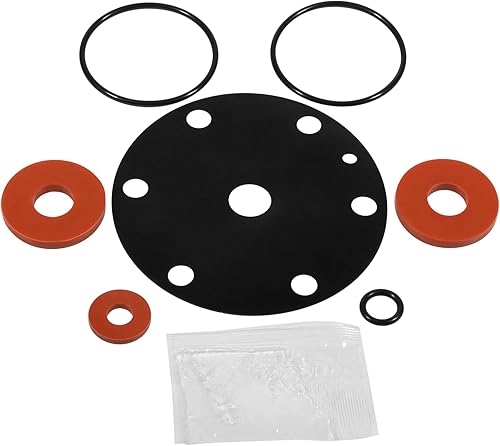 Vista 8 de Repuesto para Wilkins 3/4"-1" Modelo 975XL 975XL2 Kit de reparación de goma Kit de reparación de prevención de reflujo, incluye lubricante