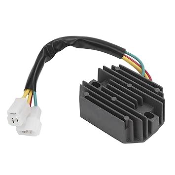 Aluminium Alloy Rectifier, Rectifiers Easy Installation Stabilize Voltage Replacement for GSXR400 GK76A GS500 GS500E DR650S for Car Accessory