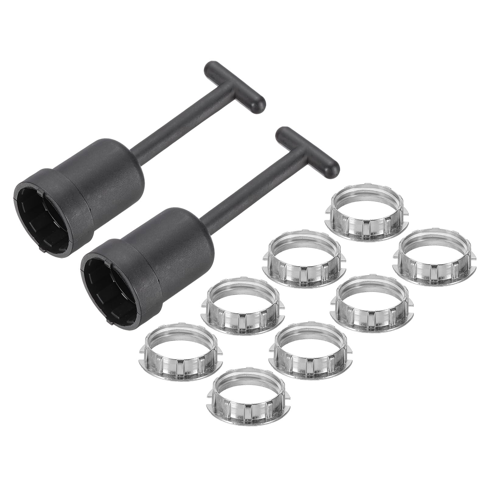 PATIKIL G9 Light Socket Rings Kit