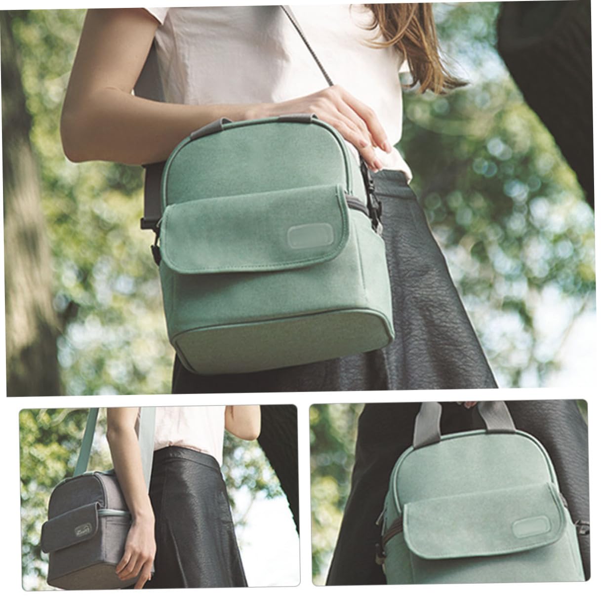 Bolsa para Mantener la Leche Materna de Doble Capa Verde