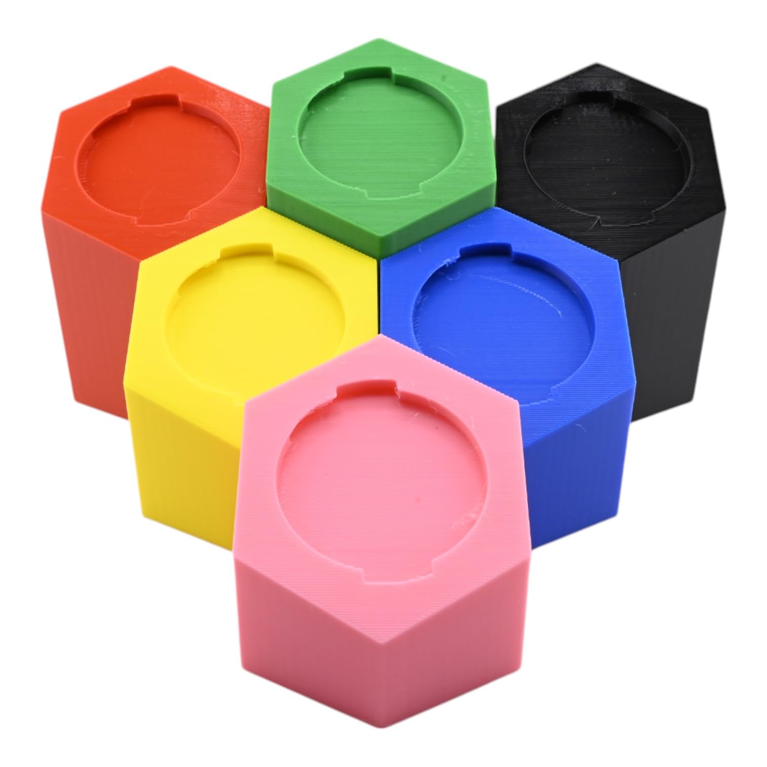 Vintage 90s MMPR coin holder set of 6