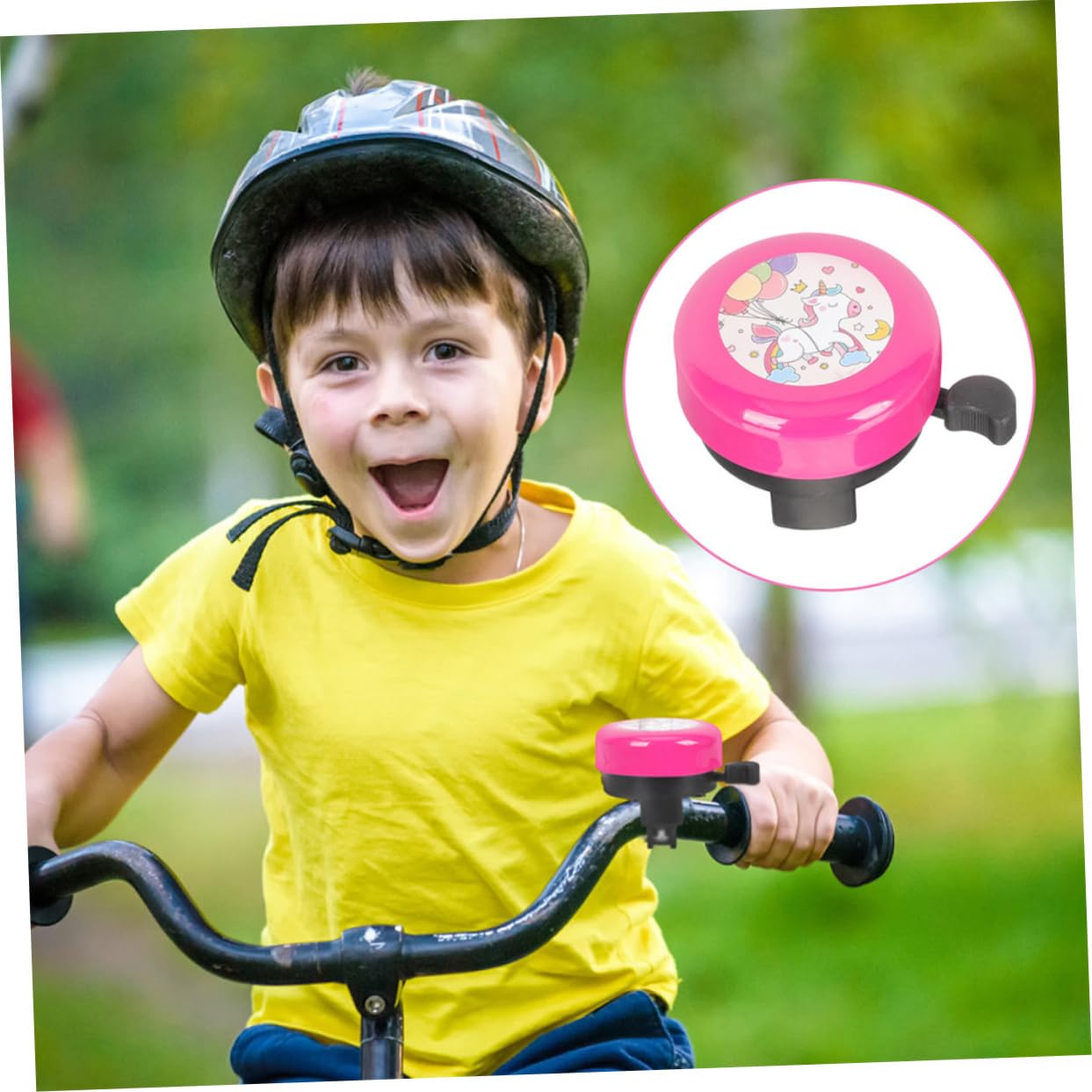 UPKOCH Fahrradklingel Cartoon Design Laute Und Robuste Fahrradglocke Für Lenker Zubehör Für Kinderfahrräder Und Roller