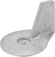 Vista 8 de Fydun Ánodo de lengüeta de ajuste de motor de barco, aleación de aluminio 822157T2 Trim Tab Anode Replacemet para Mariner 25‑50 2 4 tiempos