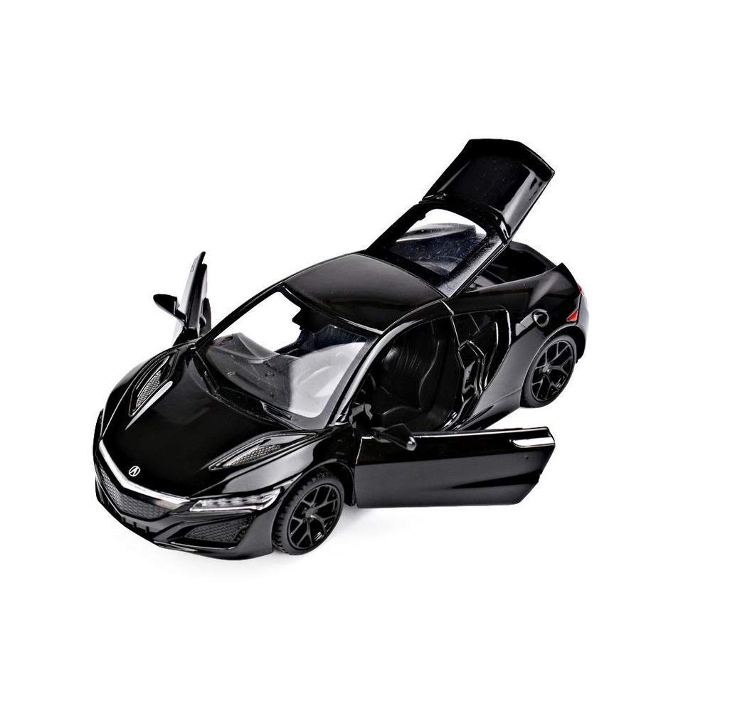 RISHIV Die-Cast Zinc Alloy 1:32 Scale NSX Acura with Openable Doors and Pull Back Action Light and Music Best Gift Your Boy and Girl Pack of 1 Pcs (MulticolorColor)