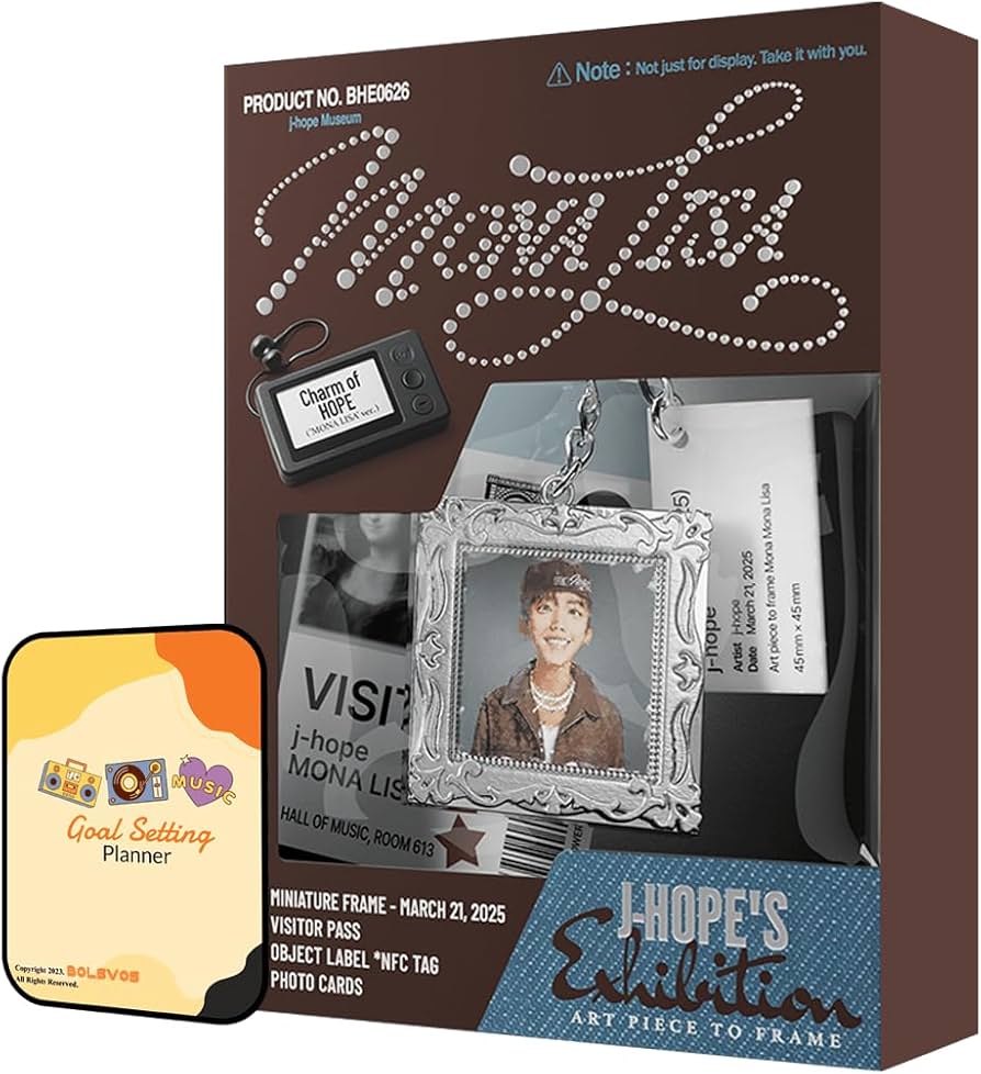Amazon.com: Charm of HOPE j-hope (BTS) Album ['MONA LISA' ver.]+