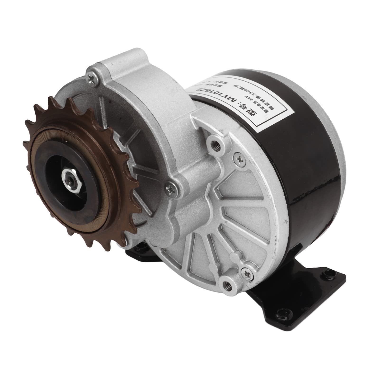 Silnik przekładni 24 V 250 W, silnik o wysokiej prędkości obrotowej 3300 obr./min 18 zębów do rowerów elektrycznych, motocykli, skuterów, quadów